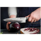 Yaxell KETU Coltello Santoku Lama 16,5 cm – Acciaio SG2 63 HRC, Lama Damascata