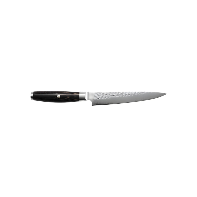 Yaxell KETU Coltello per Filettare Lama 15 cm – Acciaio SG2 63 HRC, Finitura Martellata