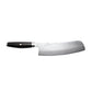 Yaxell KETU Mannaia Cinese per Verdure Lama 21,5 cm – Acciaio SG2 63 HRC, Finitura Martellata