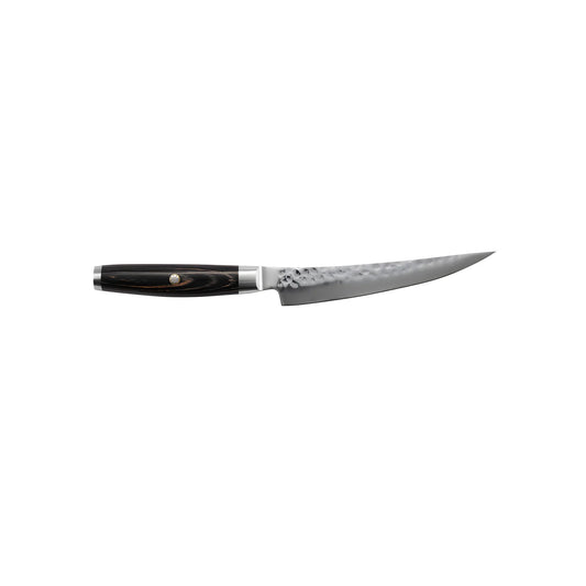 Yaxell KETU Coltello per Disossare Lama 15 cm – Acciaio SG2 63 HRC, Finitura Martellata