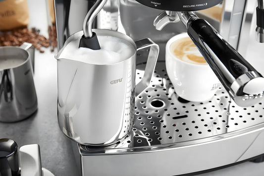 Gefu Bricco per latte BARISTA in acciaio inox 600 ml aiuta per una schiuma Perfetta 33720