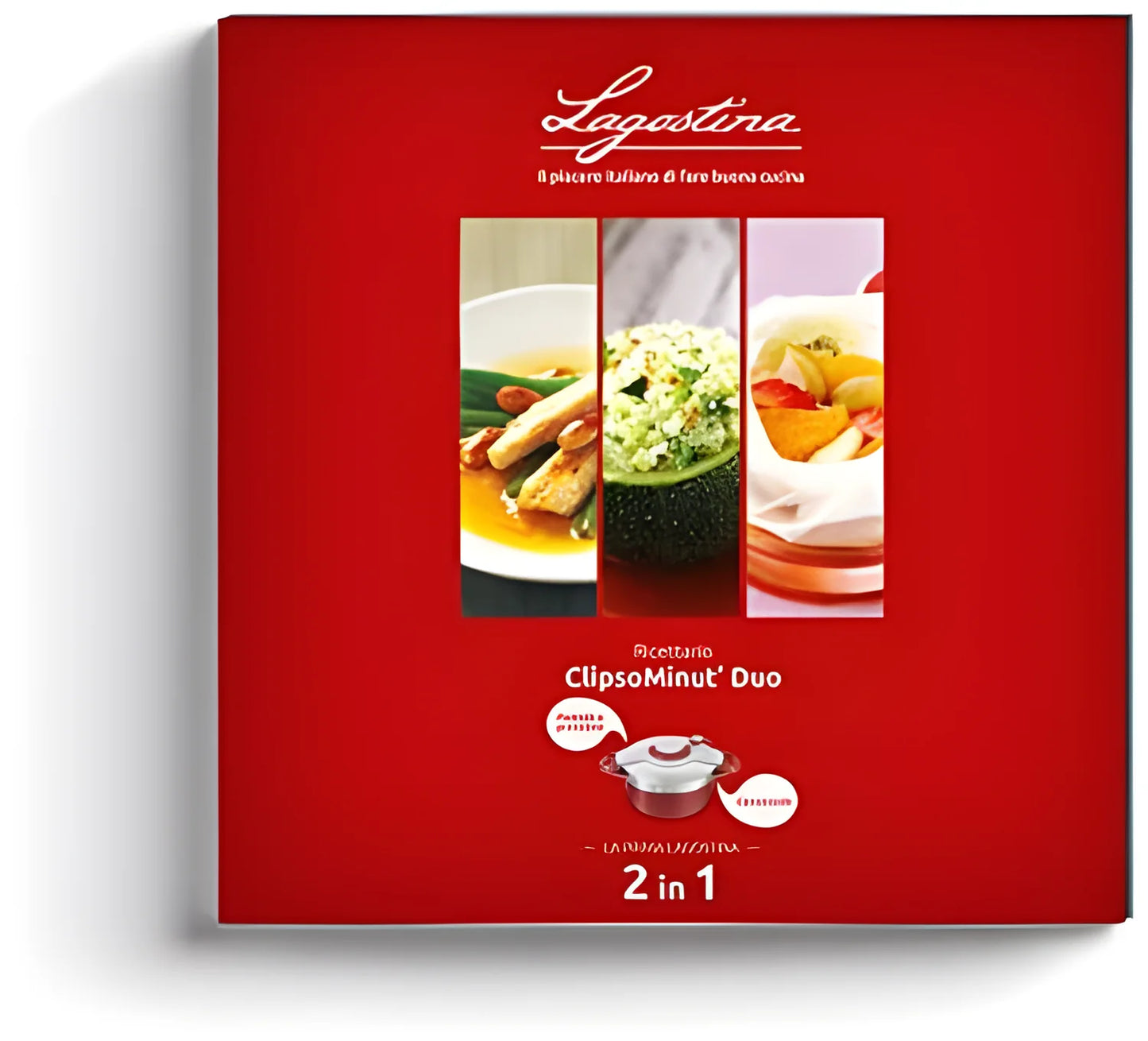 Lagostina Pentola a pressione 5L Clipso minut duo induction plus
