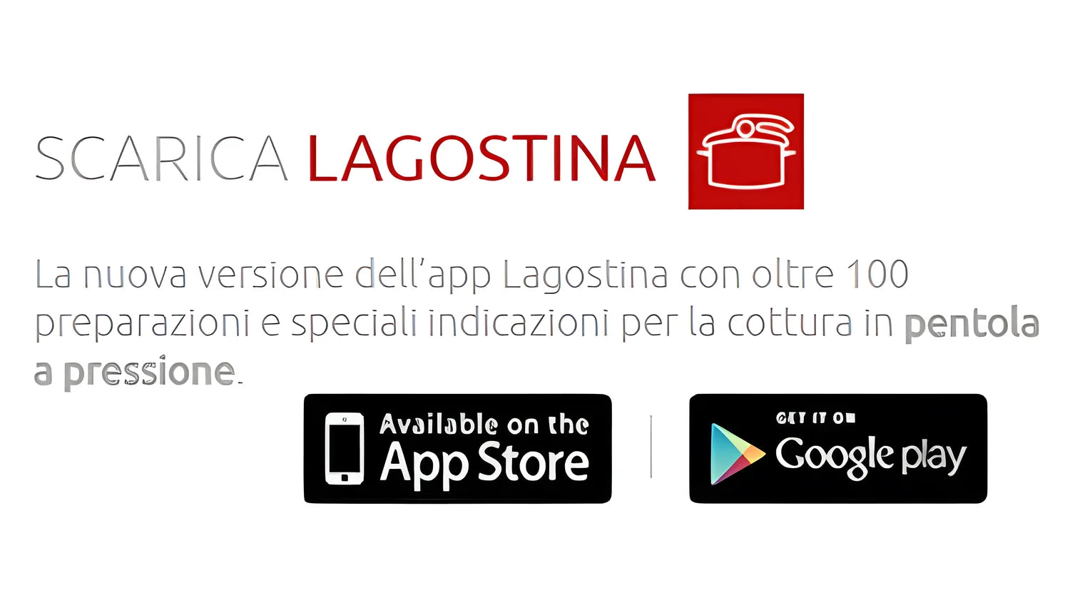 Lagostina Deliziosa Lagoeasy'up Pentola a pressione Ø cm 22 - L5