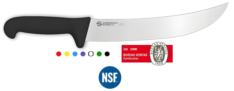 Sanelli Ambrogio coltello professionale a scimitarra Supra  26 cm SM13 026