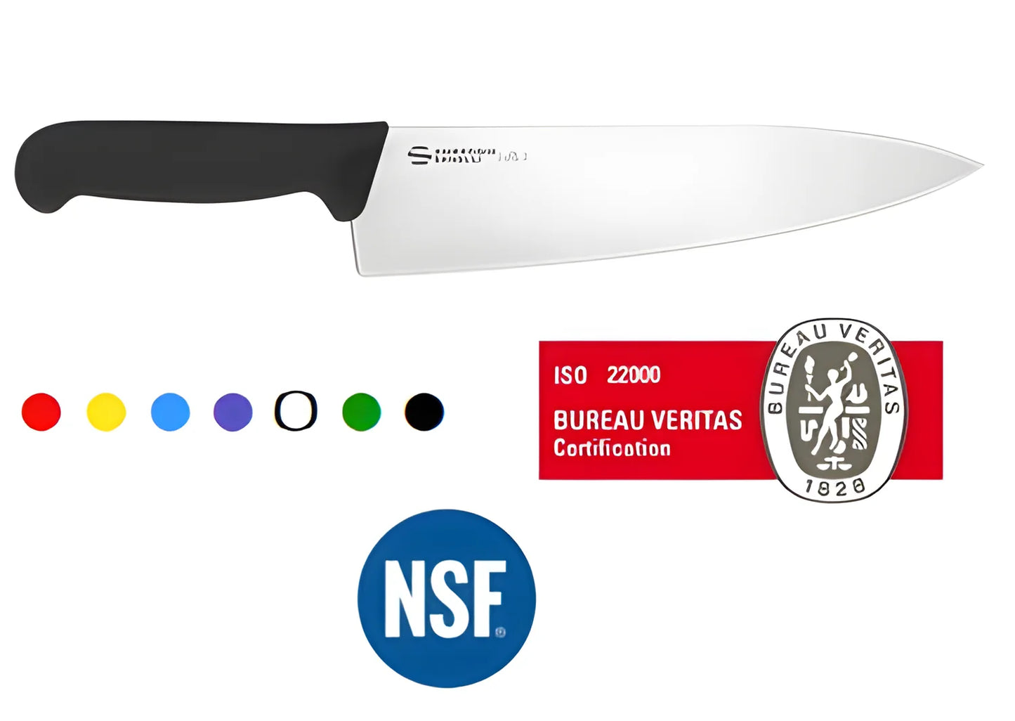 Sanelli Ambrogio coltello professionale Trinciante cuoco Supra 20 cm SC49 020