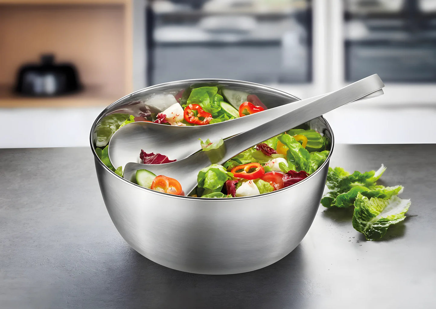 Gefu centrifuga inox asciuga insalata Rotare 3L diametro 25cm 28180