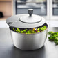 Gefu centrifuga inox asciuga insalata Rotare 3L diametro 25cm 28180