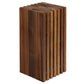 Zassenhaus Ceppo coltelli quadrato cm 13x13x26 noce scuro
