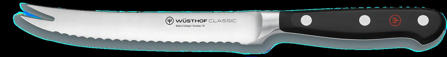 Wusthof Classic coltello lama ondulata punta doppia 14cm (1040101914)
