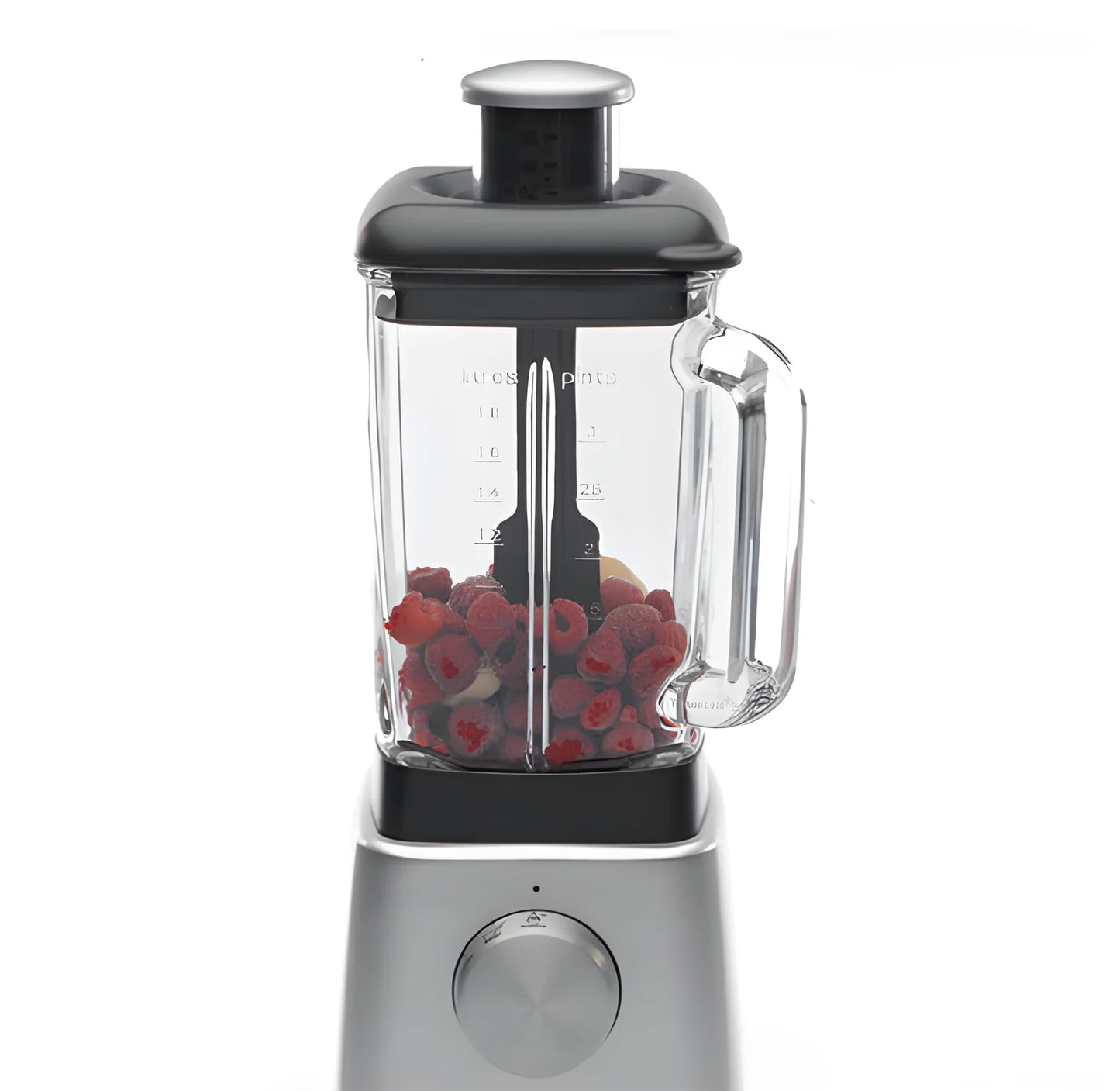 Magimix frullatore blender 5 XL con caraffa in vetro 2 Litri dotato di mini frullatore