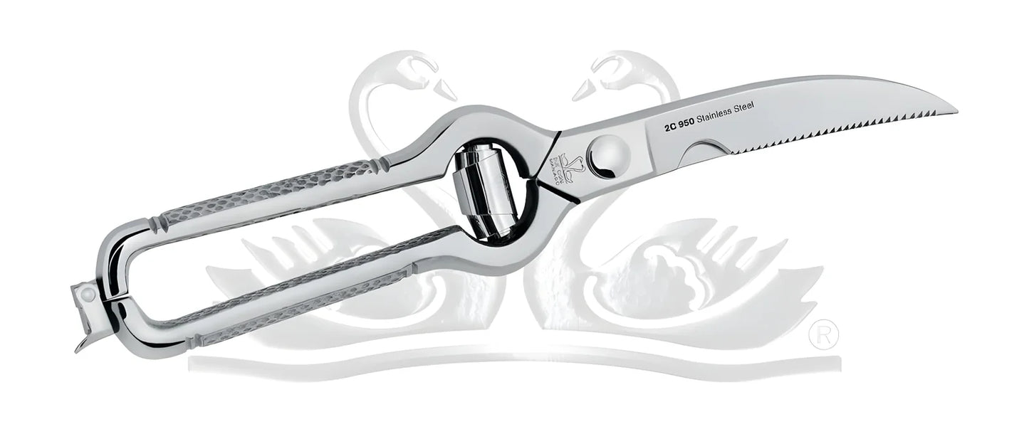 Trinciapollo Due Cigni Inox Robusto Modello Retto 240 mm. 2C 950/24