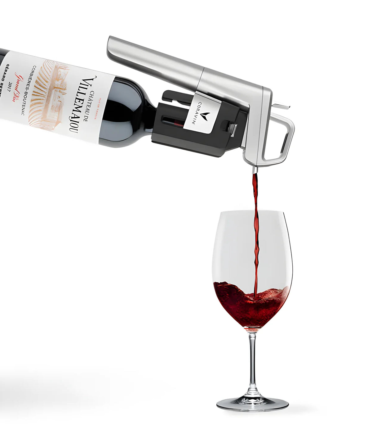 Sistema Mescita "Coravin" Timeless Six+ 13 pezzi Silver