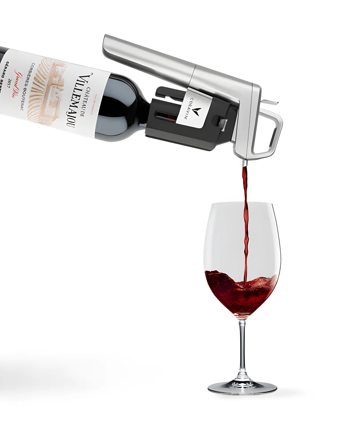 Sistema Mescita "Coravin" Timeless Six+ 13 pezzi Silver