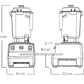 Vitamix professionale Drink Machine Advance Black VTX DMA BK