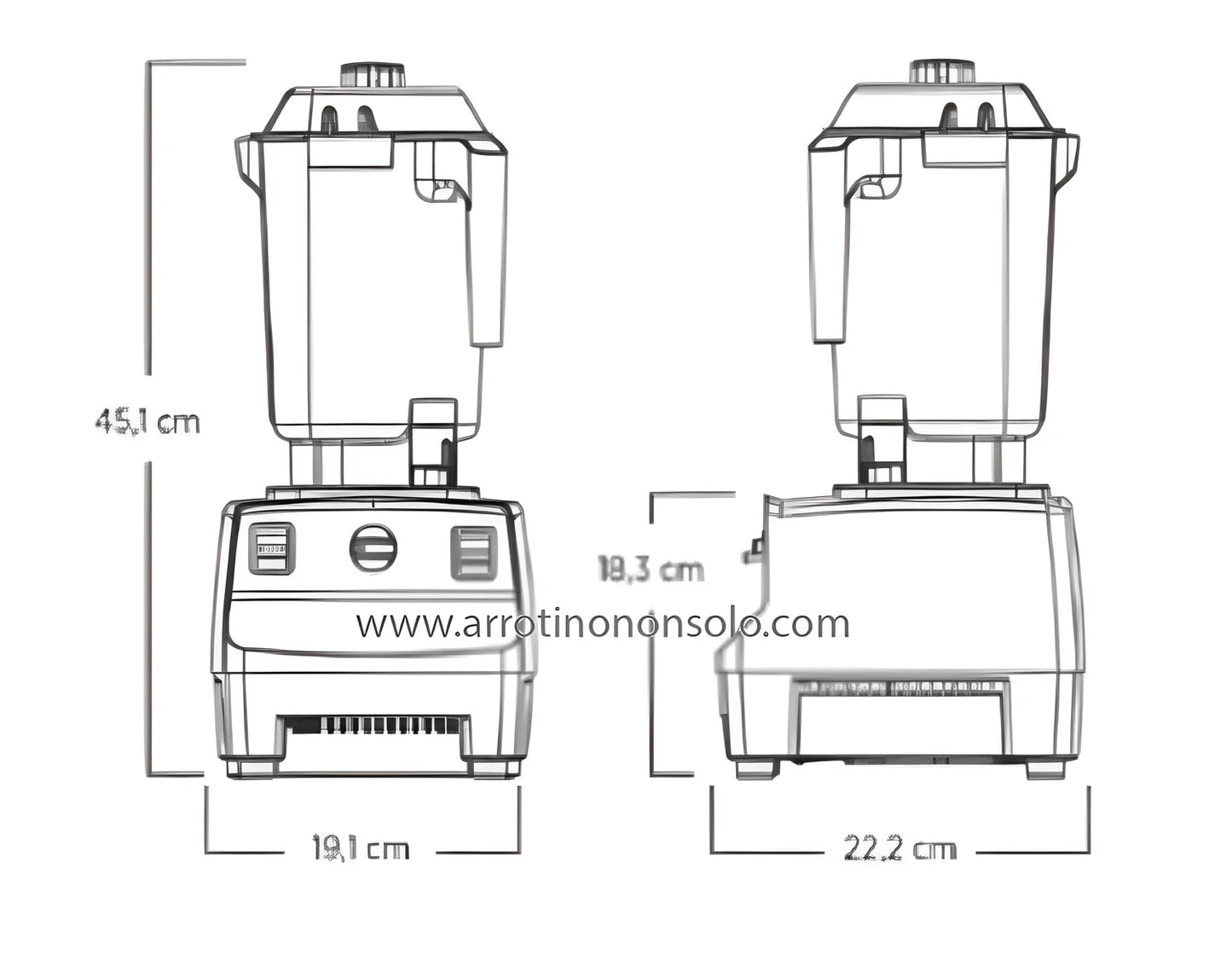 Vitamix professionale Drink Machine Advance Red VTX DMA RD