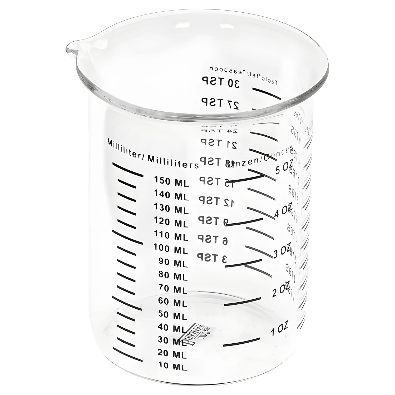 Birkmann misurino in vetro Graduato da 150 ml resiste a 200 °C