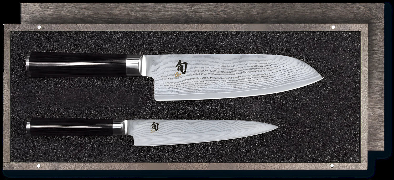 Kai Shun set DMS-0230 coltello l'universale DM-0701 e il Santoku DM-0702