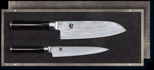 Kai Shun set DMS-0230 coltello l'universale DM-0701 e il Santoku DM-0702