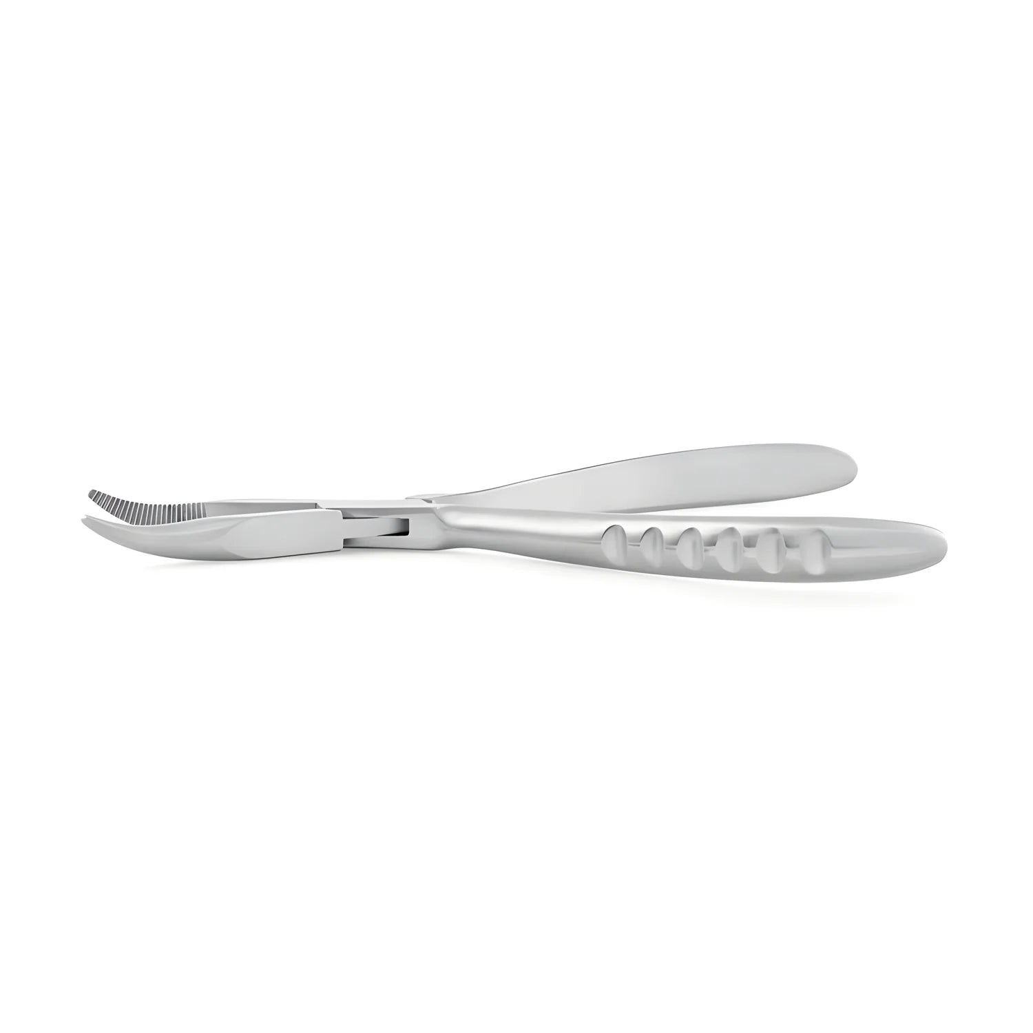 Triangle Pinza curva sicura nella presa per lische in acciaio inox cm 17