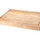 Tagliere double face adatto per impasti, sfoglie e lavorazione del cibo rettangolare cm 62x46,5x4,5