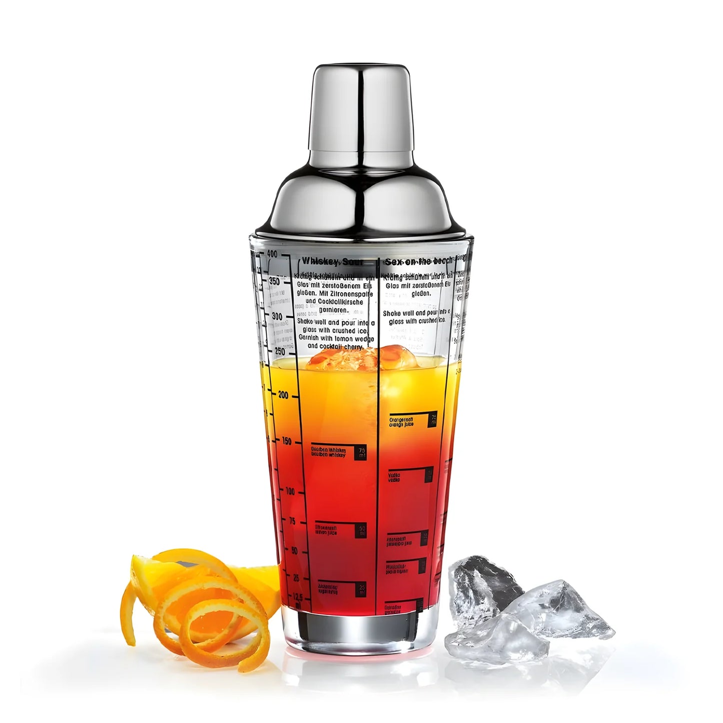 Cilio Set Barman Cosmopolitan 5 pezzi essenziali cocktail ml 400