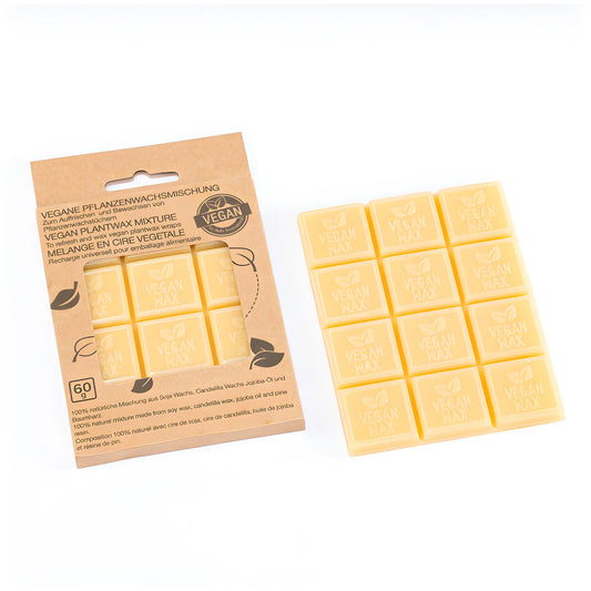 Nuts Kit per rigenerare pellicola di cera vegana cm 9,5x12x1