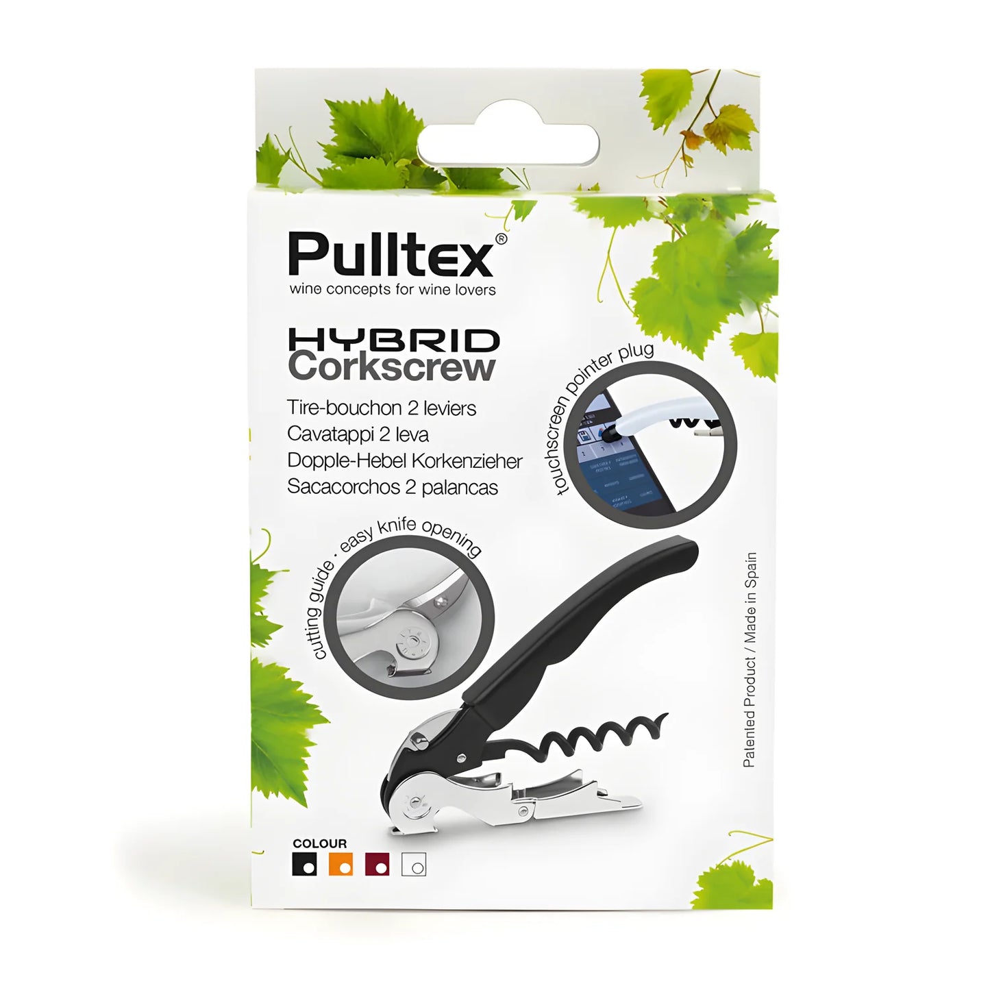 Pulltex Cavatappi "Hybrid", confezione Eco Blister 4630759