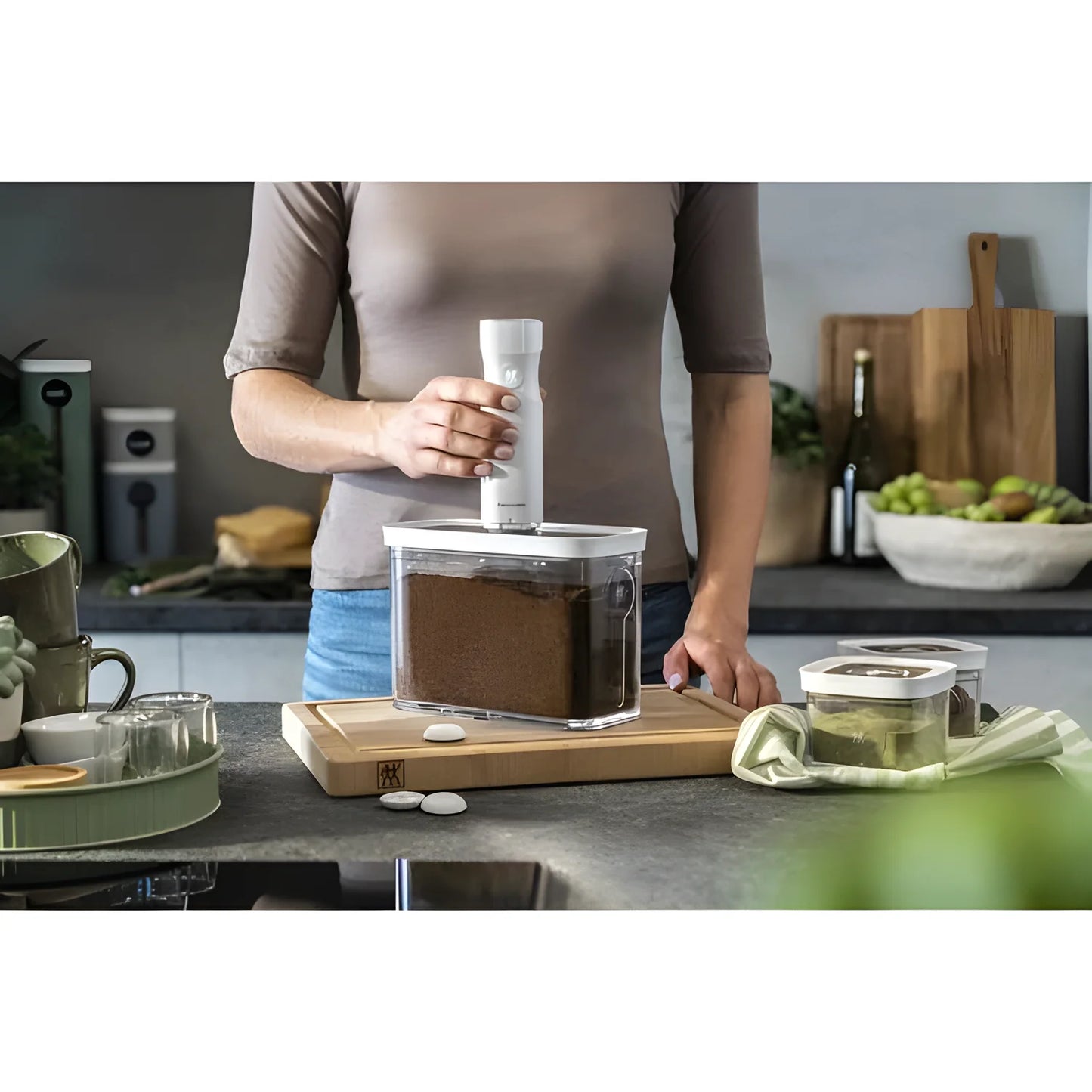 Zwilling Fresh & Save CUBE Set S – 6 Pezzi, Trasparente-Bianco, Art. 1026082