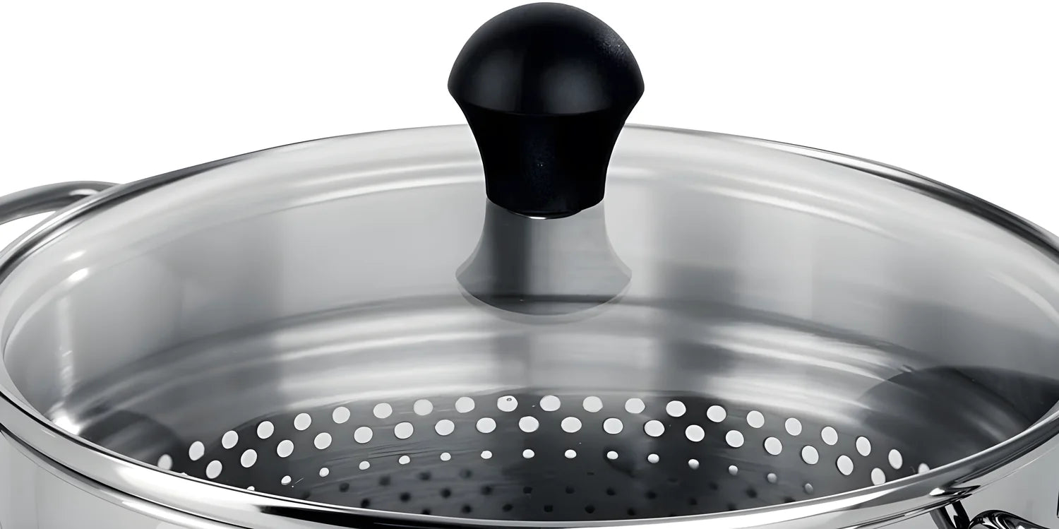 Lagostina pastaiola diametro 22 cm Lt 5 inox 18/10 no induzione