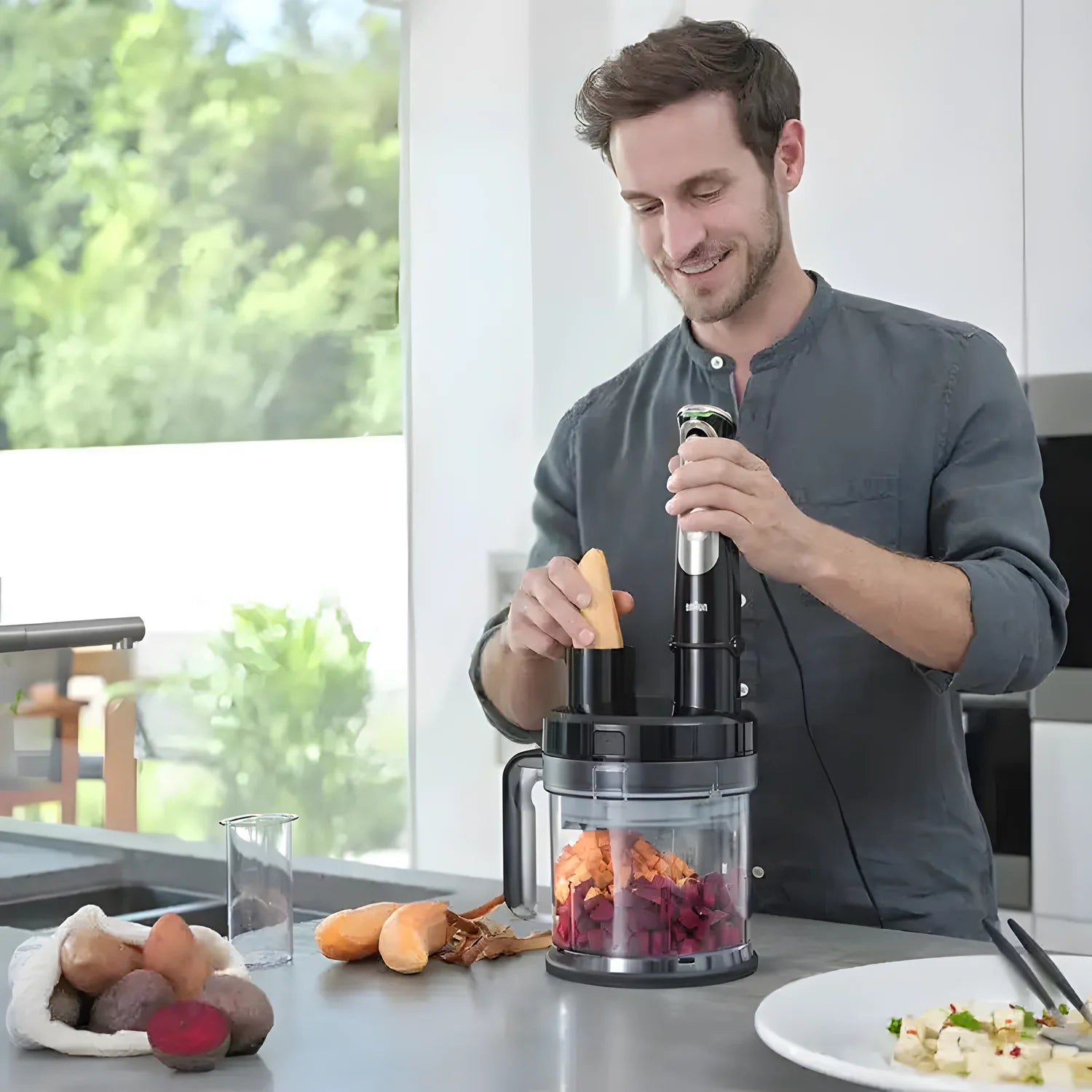 Braun Multiquick 9 Mq 9187XLI 0,6 L Frullatore Ad Immersione 1200 W tra i più accessoriati