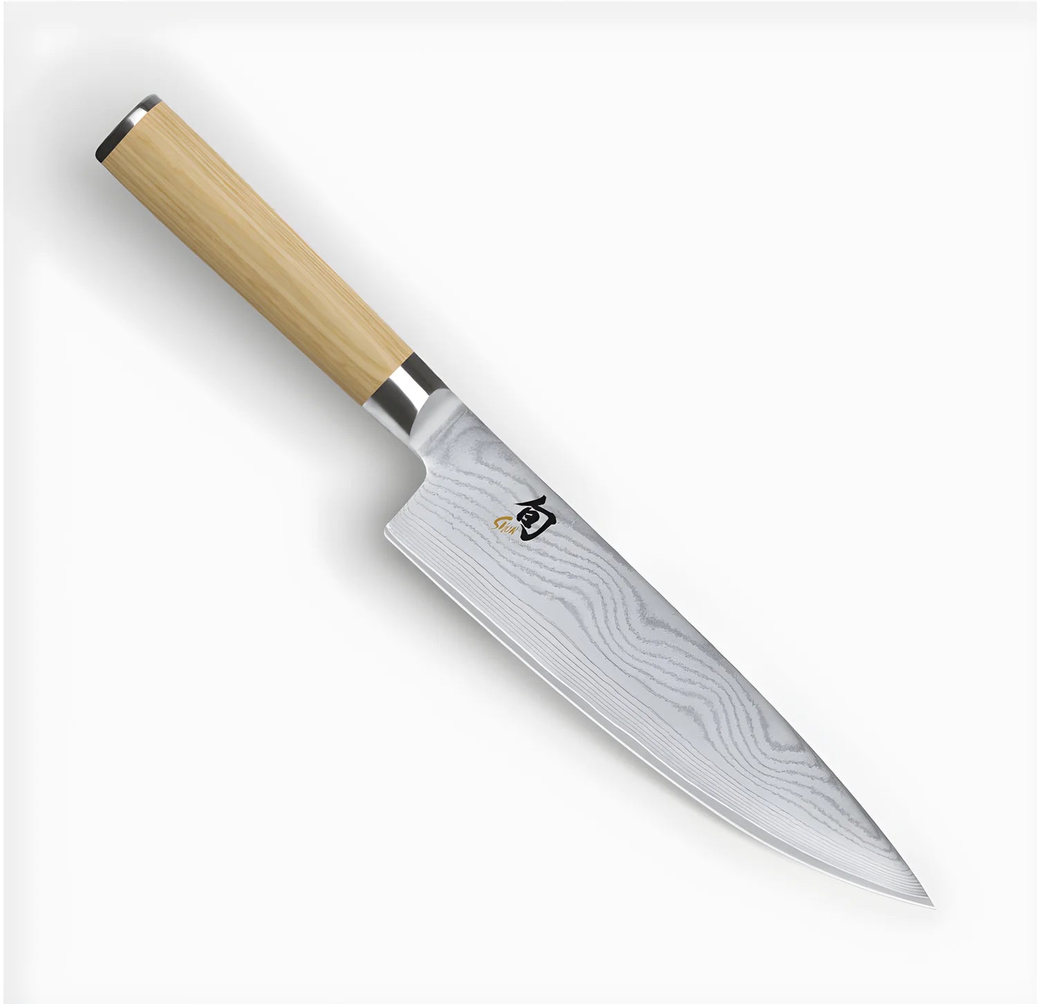 KAI Shun White Coltello da Cucina 20 cm – Damascato 32 Strati DM-0706W