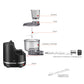 Kuchenprofi macchina Pasta-Maker "Marcello" cm 33x21x39