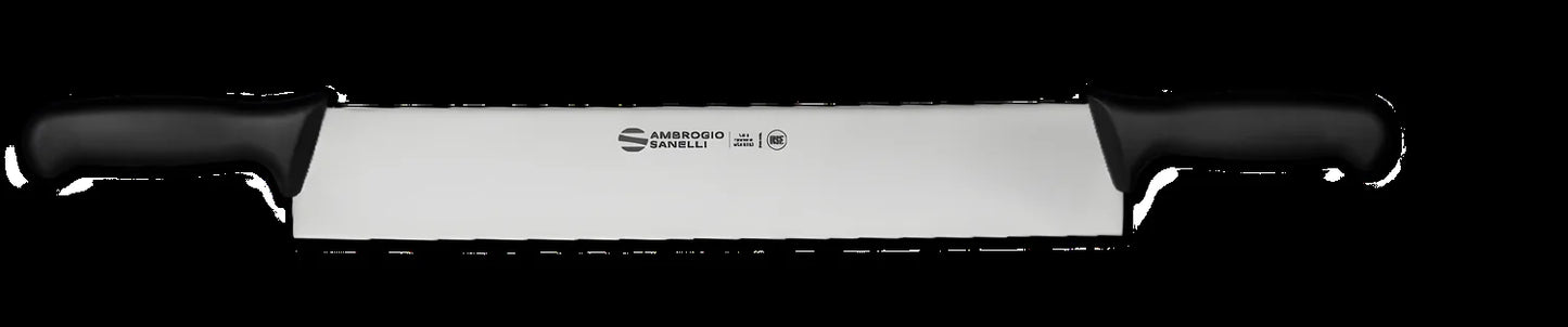 Sanelli Ambrogio coltello professionale formaggio due manici Supra 40 cm SW44040B