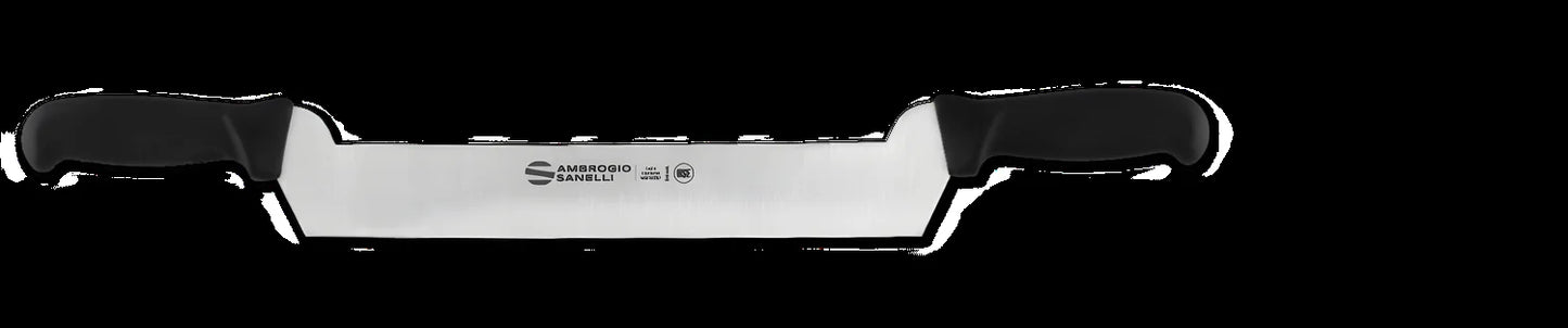 Sanelli Ambrogio coltello professionale formaggio due manici rialzati Supra 30 cm SW42030B