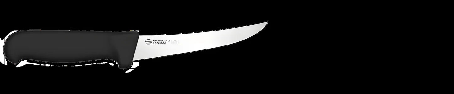 Sanelli Ambrogio coltello professionale da disosso curvo rigido supra cm 13 SD00013