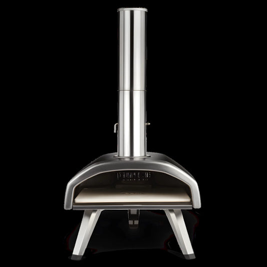Forno da Pizza Portatile Ooni Fyra alimentato a pellet arrivo a 500°C in 15 minuti cottura  60 secondi
