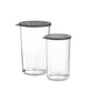 Bamix set di due bicchieri in vetro graduati 400 e 700 ml c/cope