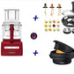 Magimix Robot Multifunzione x cucina 5200XL PREMIUM Red con Spiral Expert85504 EA + Spremiagrumi
