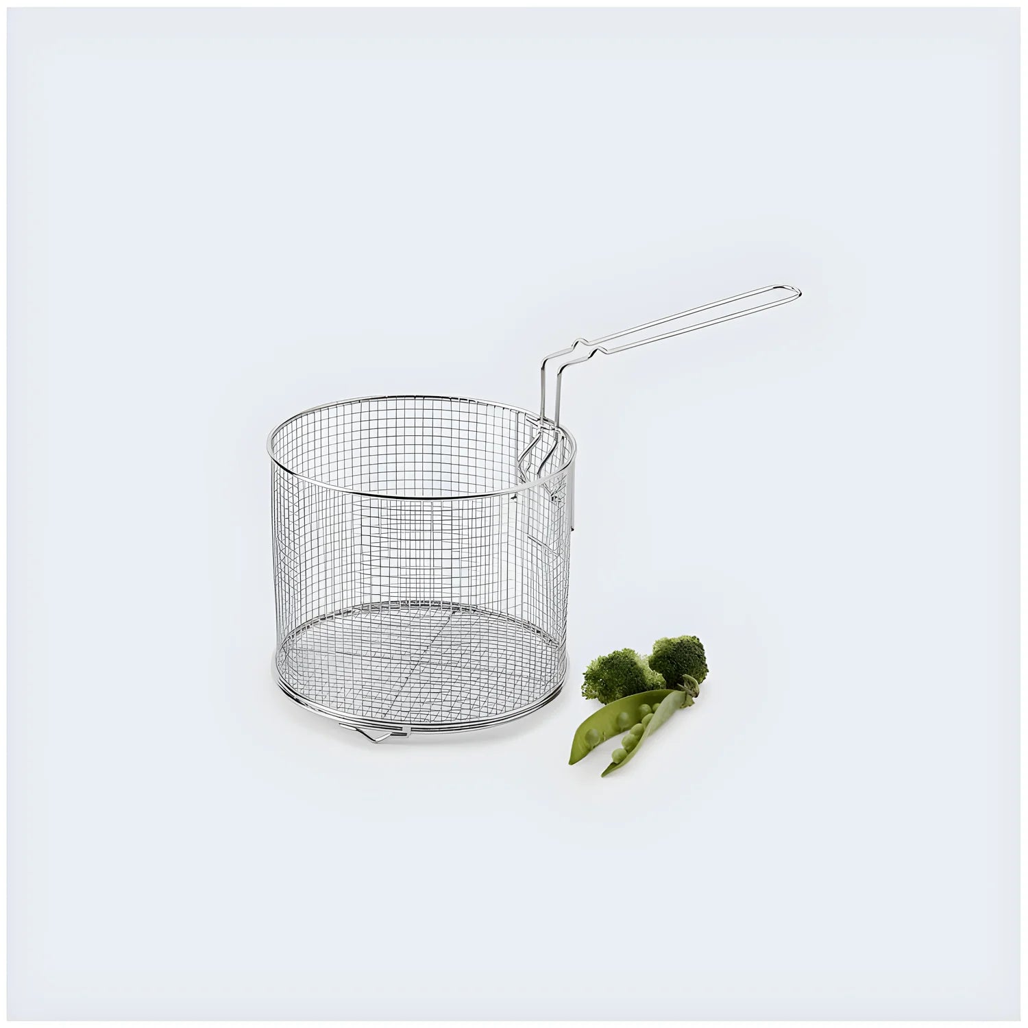 Scanpan cestello frittura TechnIQ in acciaio inox manico laterale rimovibile salvaspazio Ø 20 x 15,5 cm