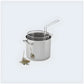 Scanpan cestello frittura TechnIQ in acciaio inox manico laterale rimovibile salvaspazio Ø 20 x 15,5 cm