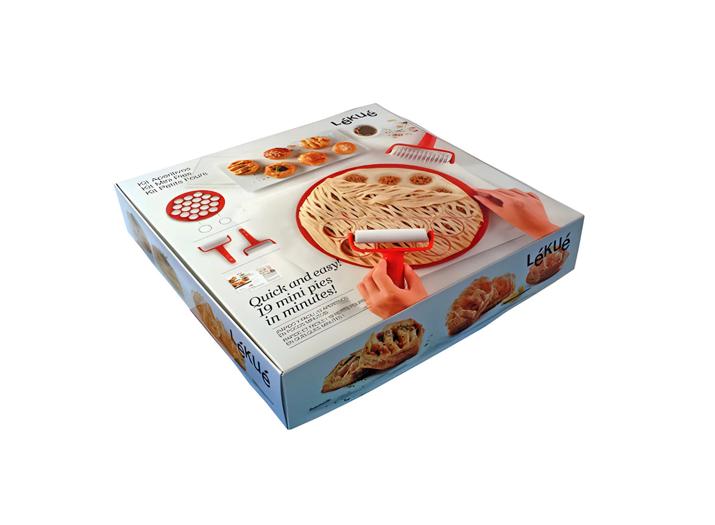 Lekue Kit Mini fingerfood aperitivo senza fatica 19 mini torte in uno