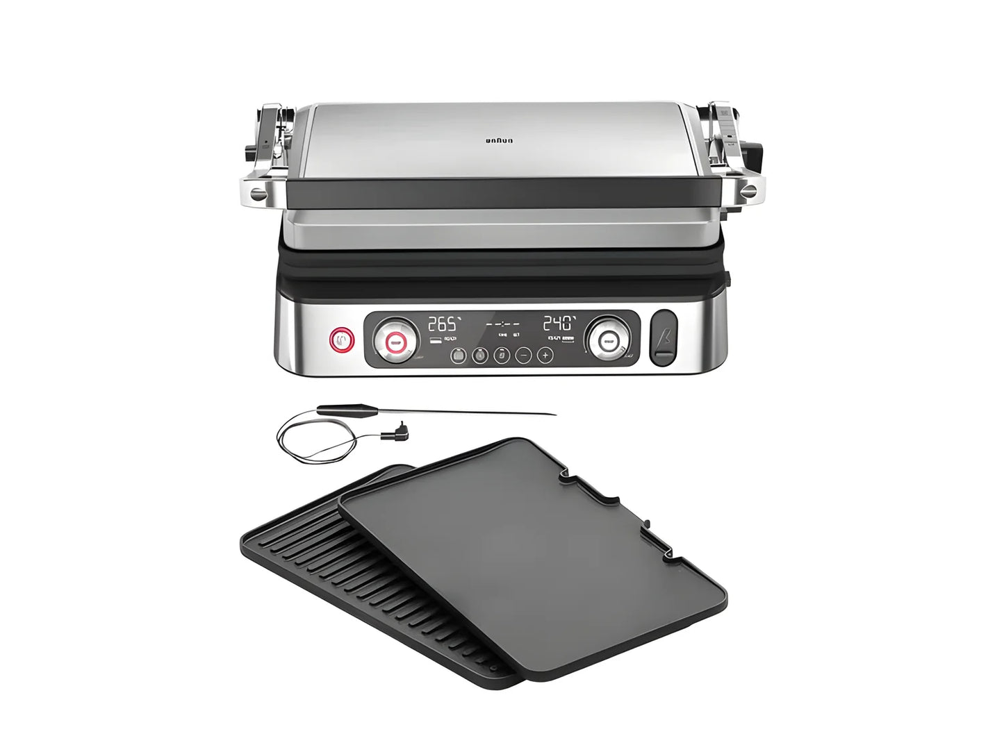 Braun Griglia a contatto MultiGrill 9 Pro CG 9160 Nero/Acciaio