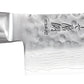 Yaxell ZEN Coltello Santoku Lama 16,5 cm – Acciaio VG10 61 HRC, 37 Strati Damasco Martellato