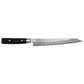 Yaxell ZEN Coltello per Filettare Lama 23 cm – Acciaio VG10 61 HRC, 37 Strati Damasco Martellato
