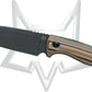 Fox Coltello TUR Lama Fissa Nera in Acciaio Inox N690Co impugnatura G10 tricolor hundle FX-529TR