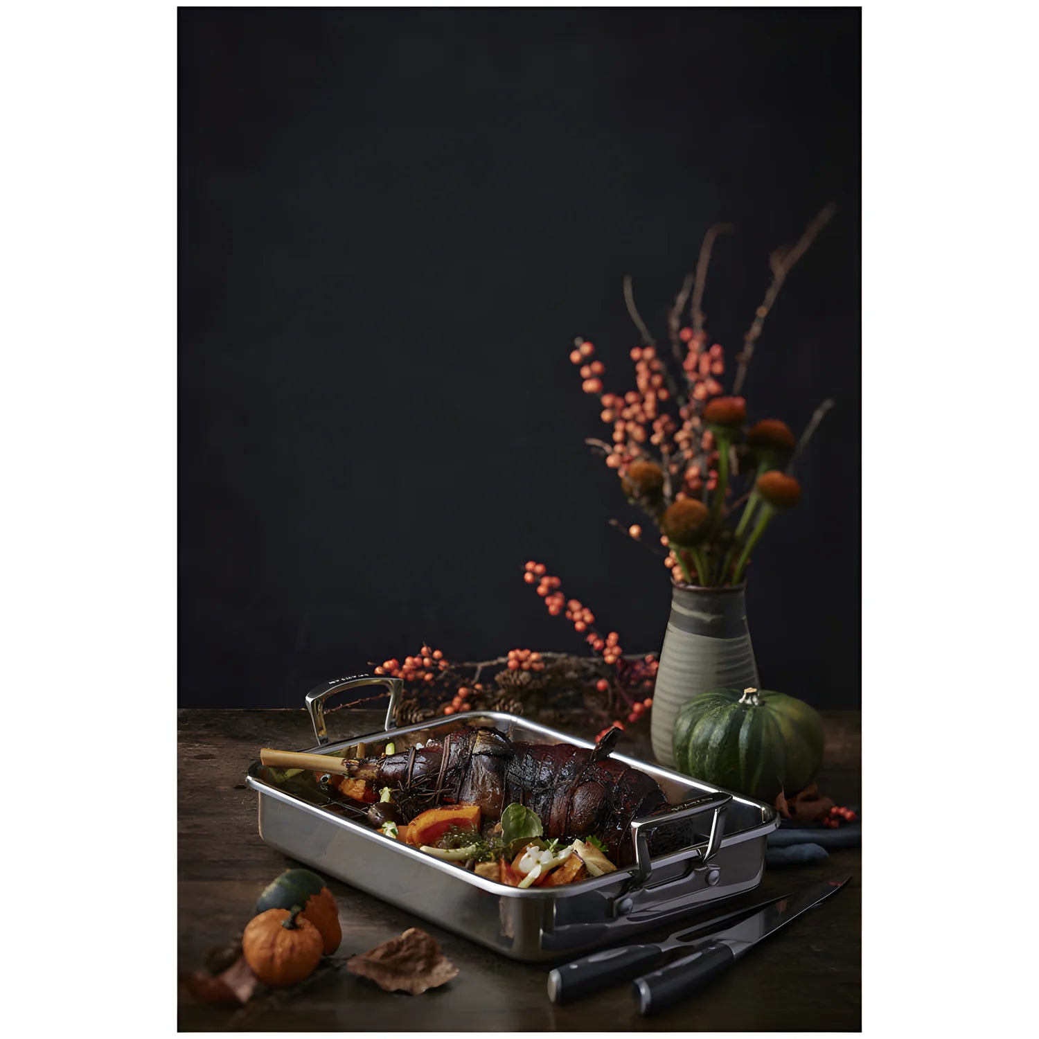 Scanpan teglia "Impact" con griglia in acciaio inox 18/10, adatta per induzione 43×28 cm 1186105