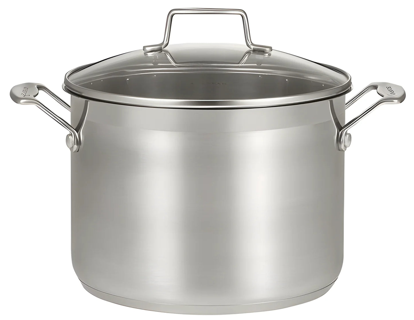 Pentola alta "IMPACT" adatta ad induzione con coperchio in vetro cm Ø24x17,8 / L 7,2 1136124