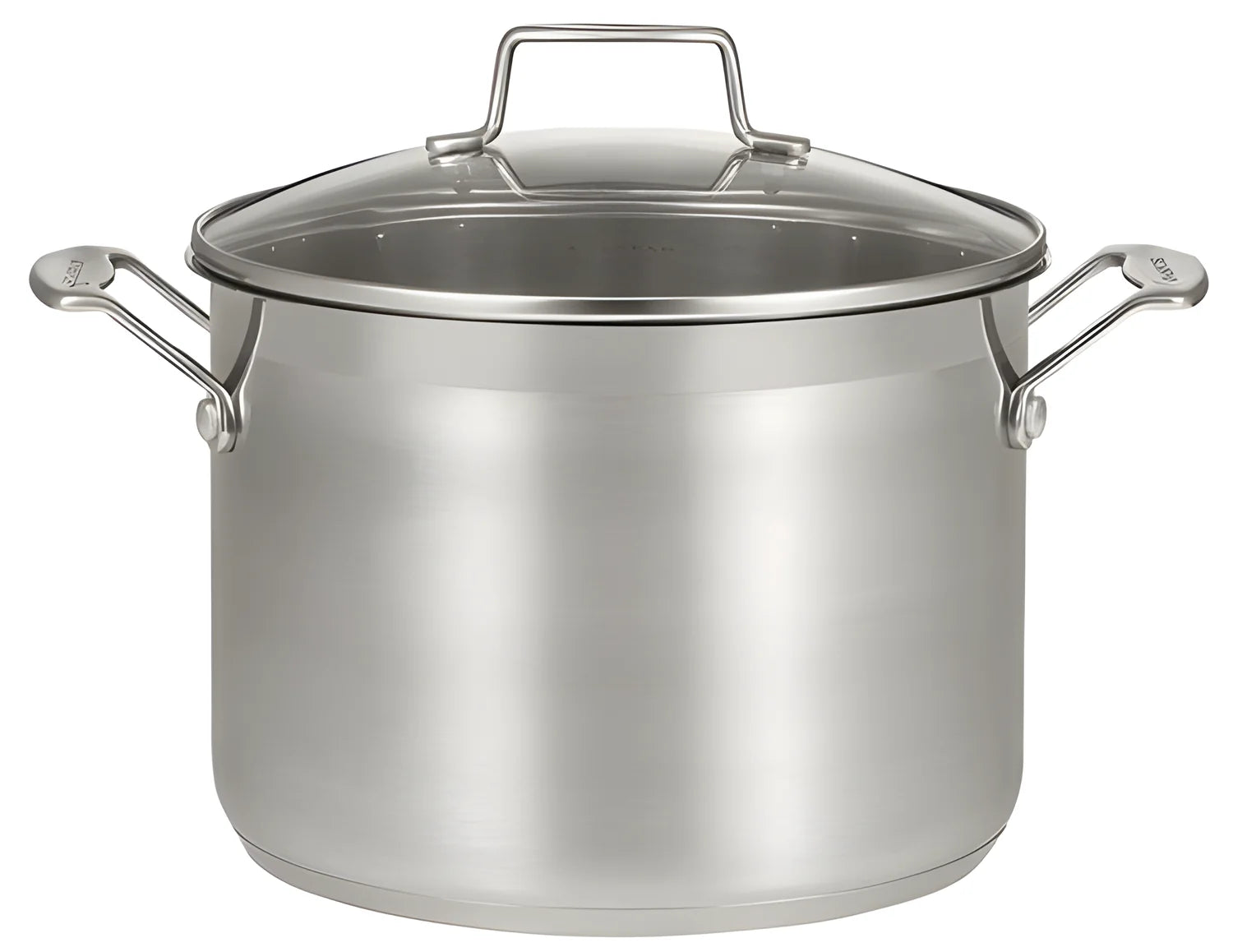 Pentola alta "IMPACT" adatta ad induzione con coperchio in vetro cm Ø24x17,8 / L 7,2 1136124