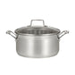 Scanpan Casseruola media "IMPACT" adatta ad induzione con coperchio in vetro L 4,5 / ø 22 cm 1126122