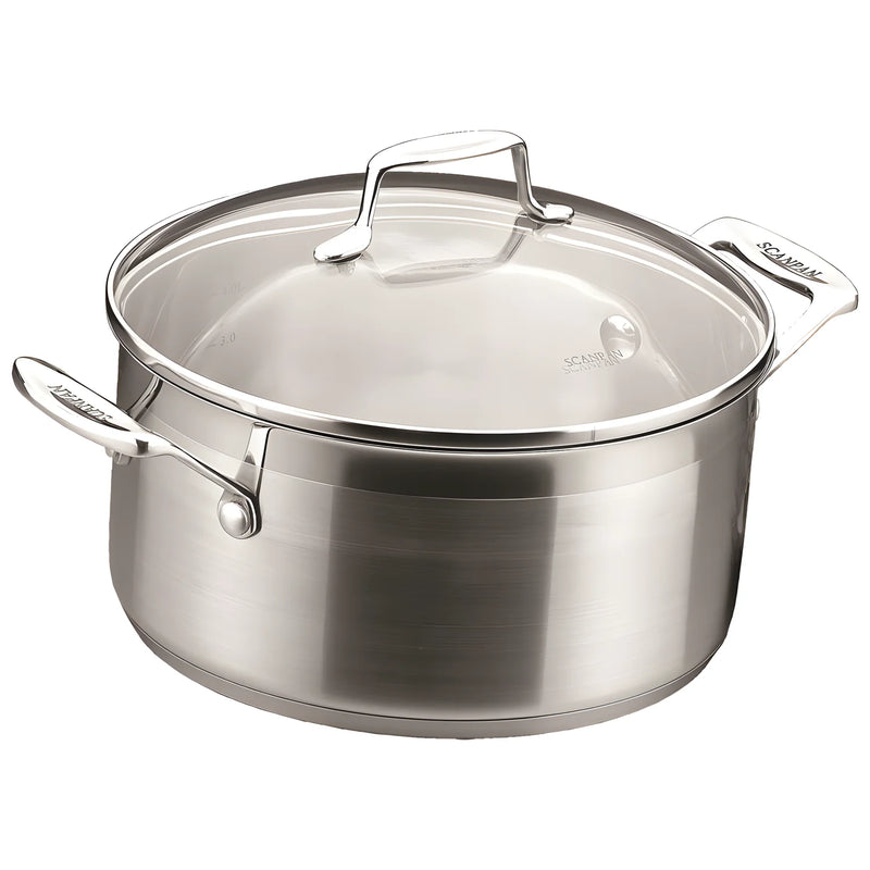 Scanpan Casseruola media "IMPACT" adatta ad induzione con coperchio in vetro  L 4,5 / ø 22 cm 1126122